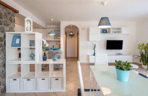 Marina del Cantone Villa | Villa Marianna with Sea view, private pool and tennis court