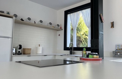 Calafat Ski Chalet | Villa Mediterranean private pool. Barbecue. Near beachs and Port Aventura