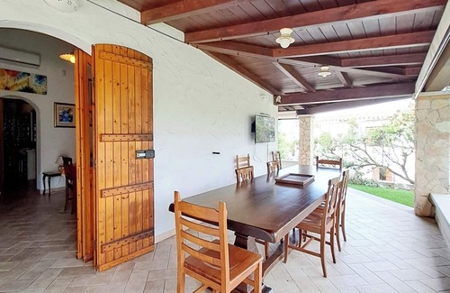 Campulongu Villa | Villa 'Mimosa Villasimius' with Sea View, Private Pool and Air Conditioning