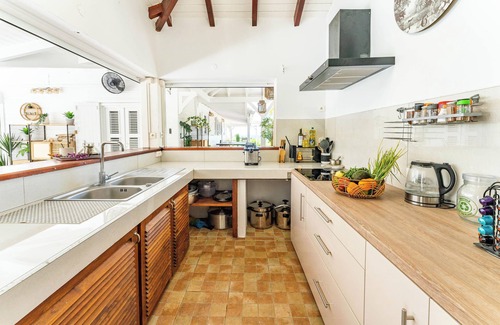 Grand-Bourg Villa | Villa Moca offering sea views with private saltwater pool ideal for 8 people