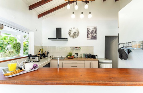 Grand-Bourg Villa | Villa Moca offering sea views with private saltwater pool ideal for 8 people