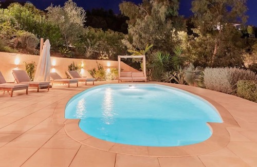 Albitreccia Villa | Villa Montobello - Piscine chauffée et vue mer