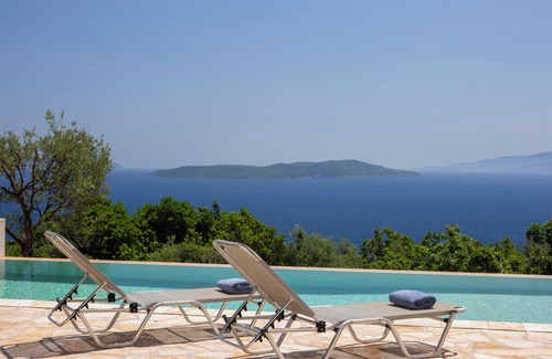 Sivota Villa | Villa NISI – Stylish Sea-View Retreat with Pool & Easy Access