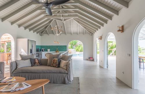 Anse du Grand Cul-de-Sac Villa | Villa Nolen : Gorgeous villa with a breathtaking view on the lagoon