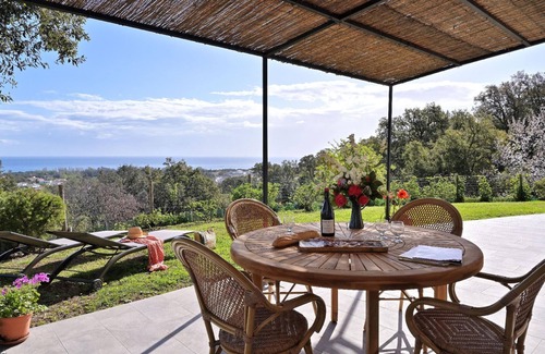 Cervione House | Villa panorama of maquis and sea, beach 1.5 km away