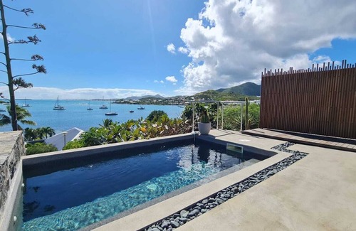 Cul de Sac House | VILLA PINEL BAY VIEW - Sea and St Barth view villa with pool and sea access