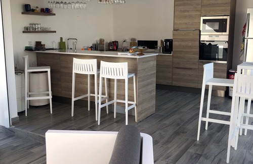 Saint-Francois House | Villa + pool near the beach of clear grapes and the golf of ST FRANCOIS