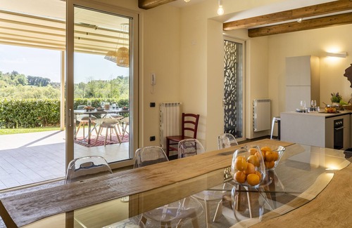 Palaia Villa | Villa Riparossa in den Hügeln der Toskana