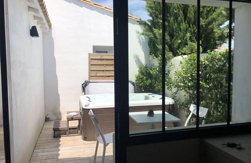 Rivedoux-Plage Villa | Villa Rose - Jacuzzi