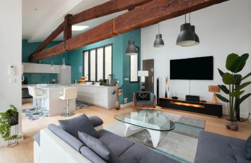 Saint-Michel - Nansouty - Saint-Genes Apartment | Villa Rousseau - Jacuzzi & Cinema dans Bordeaux