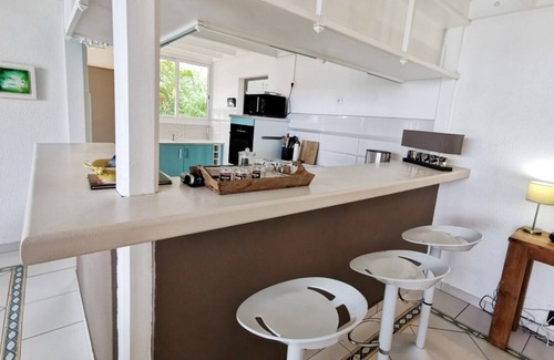 Sainte-Anne Villa | Villa Sainte anne G169A 5ch vue mer piscine