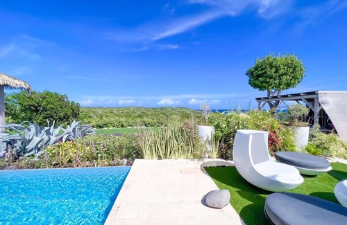 Saint-Francois Villa | Villa Solumi, breathtaking sea view