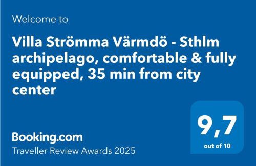 Varmdo Villa | Villa Strömma Värmdö - Sthlm archipelago, comfortable & fully equipped, 35 min from city center