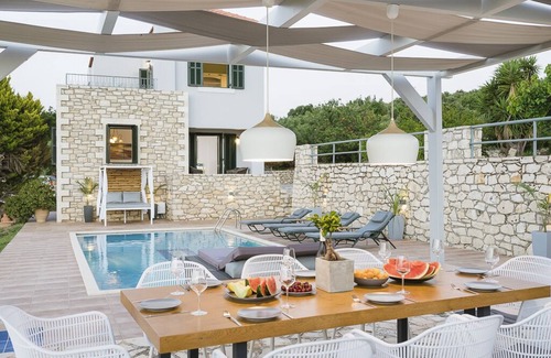 Skouloufia Villa | Villa Sunset - Holiday villa with Panoramic Sea Views