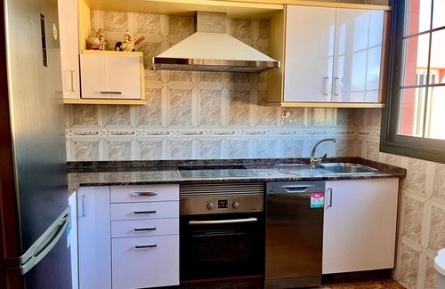 Tetir Villa | Villa “Vivienda Vacacional Sara” with Mountain View, Terrace, Pool & Basketball Court