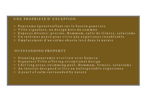 Cranves-Sales Villa | Villa vue Lac Léman et montagne Proche Genève