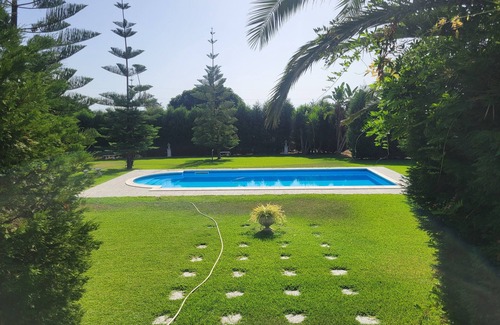 Santa Venerina Villa | Villa with pool surrounded by greenery with large outdoor spaces, Lemon suite