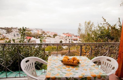 Ischia Porto Apartment | Villa with sea view - 5 min from the Castle!