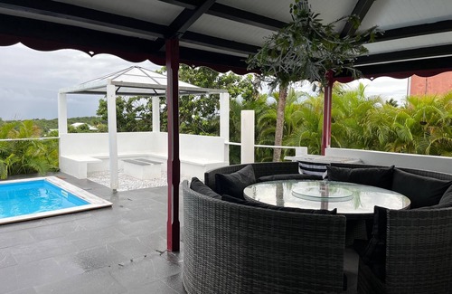 Point d'Or Villa | Villa Zen, Cadre Agréable et Chaleureux, a 5minutes de la Plage de Sainte-anne