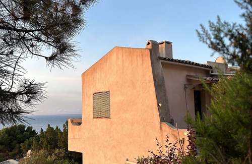 Conca House | Village house panoramic sea view 500 m from the beach