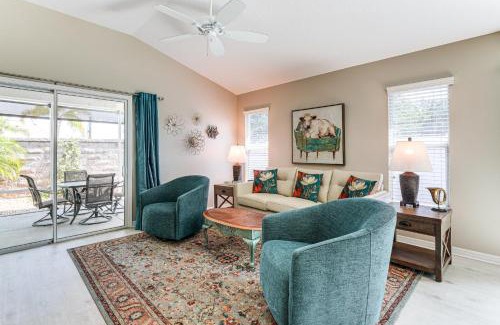 Collier House | Village of Collier Retreat with Golf Cart and Lanai!