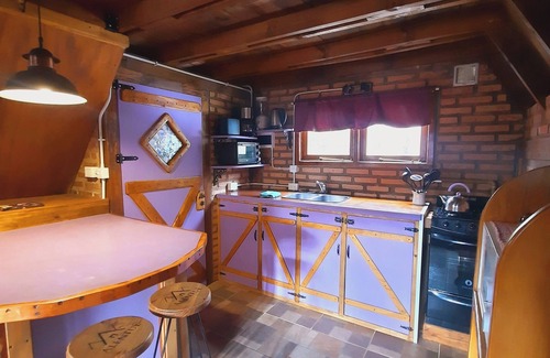 Dina Huapi Cabin | Villegas cottage (with heated pool and garden) Alentue complex