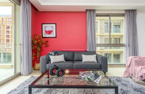 Dbayeh Apartment | Viva - Elegant 3-BR Apt & Balcony at Waterfront Dbayeh