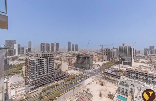 Jumeirah Village Circle Apartment | Vogue Jeewar 13th floor JVC joging Track