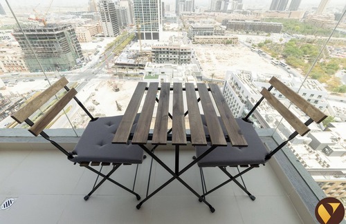 Jumeirah Village Circle Apartment | Vogue Jeewar 13th floor JVC joging Track