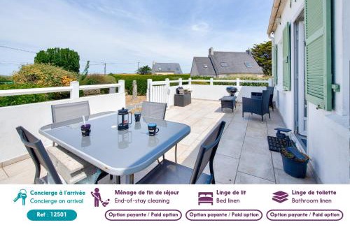 Plouneour-Brignogan-Plages Apartment | Vue mer - 100m de la plage - 4 adultes 1 enfants