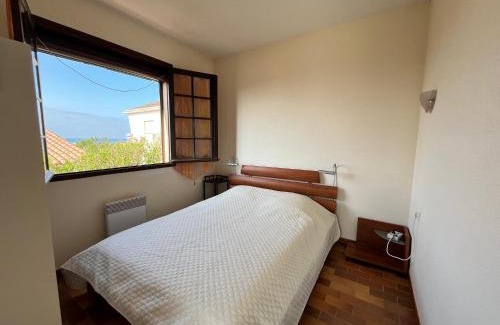 Portiragnes-Plage Villa | VUE MER Maison individuelle 30 m de la plage 4 chambres 10 couchages jardin parking LXRM26