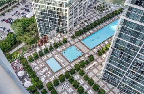 Downtown Miami Apartment | W hotel High end ocean view 2 bedroom at icon brickell