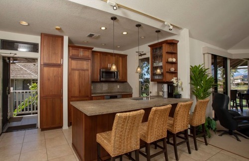 Wailea Condo | Wailea Grand Champions 84 - 3 Bedroom Golf Course & Partial Ocean View Condo