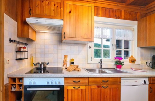Ehlenbogen House | Waldhaus: Saunahaus Kamin Wifi 11 Pax