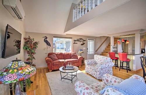 Waldport House | Waldport Beach House with Loft, Grill and Ocean Views!