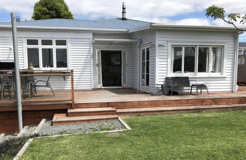 Snells Beach House | Walk down the driveway to the beach, the playground and the public reserve...