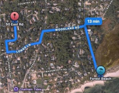 South Chatham House | Walk to Beach Private Patio and Backyard