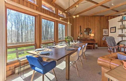 Gouldsboro House | Walk to Big Bass Lake Family Home with Deck!