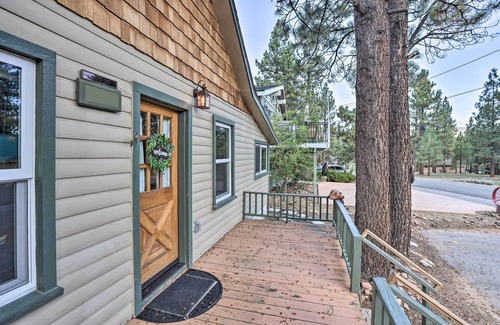 Big Bear Lake Cottage | Walk to Big Bear Lake: Cozy Cabin w/Deck