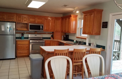 Rogers House | Walk to Boat Ramp; Quiet Wooded Setting; Fire Pit & Hot Tub