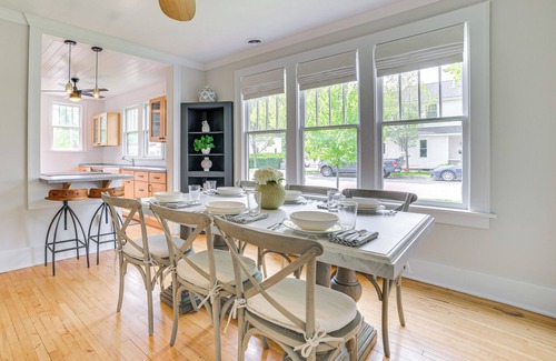 Charlevoix House | Walk to Dtwn: Cozy Home w/Fireplace in Charlevoix