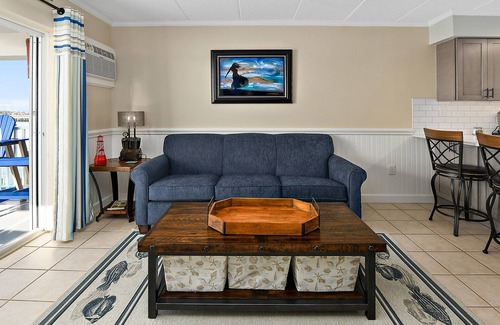 Ocean City Condo | Walk to everything the inlet has to offer! Amazing bay views!