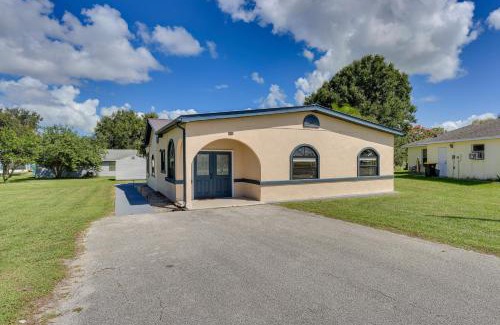 Placid Lakes House | Walk to Lake Placid Family Home with BBQ and Bar Area