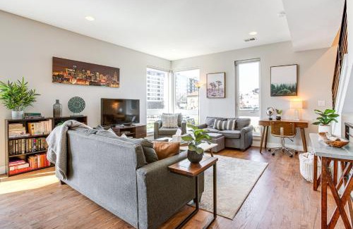 West Colfax House | Walk to Mile High Stadium Modern Denver Townhome