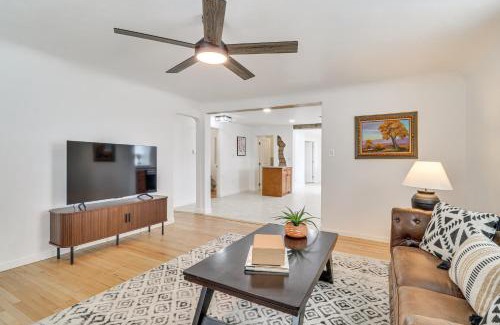 West Old Town House | Walk to Old Town Plaza! Chic ABQ Retreat with Patio