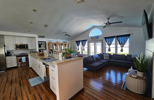 North Ormond Beach House | Walk to Waves Beautiful 3-Bedroom home with pool and steps from the beach.