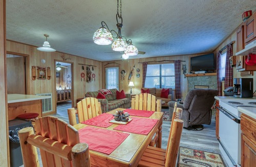Cosby Cabin | Wandering Creek - 2 Bedrooms, 1 Baths, Sleeps 6 Cabin by RedAwning