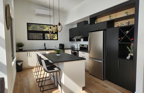 Weedon Ski Chalet | Warm, luxurious chalet with spa/massage chair