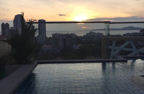 Jomtien Apartment | Water Park Condominium Pattaya 37 sqm 1 bedroom pool view