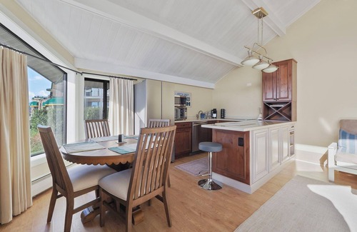 Charlevoix Condo | Water View | Bright & Modern | Downtown Charlevoix | Indoor/Outdoor Pool